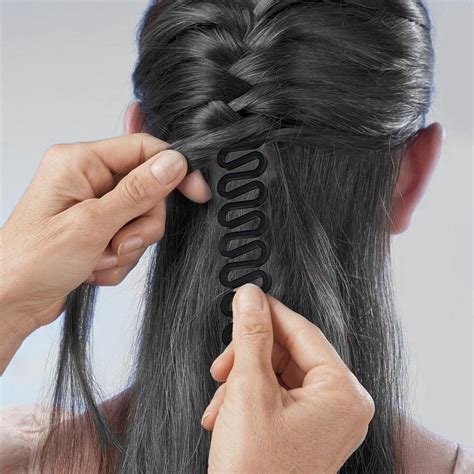 Save time and effort with a magic french braiding tool